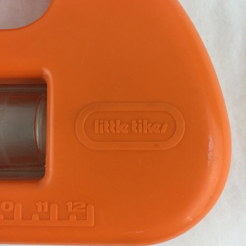 Little Tikes Hand Tool Slide Scale Ruler Level Construction Pretend Play Vintage